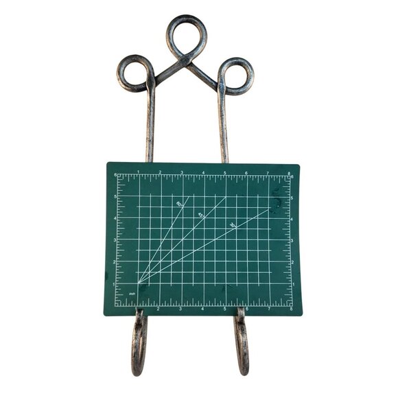 Decorative Metal Easel Stand For Art Photos & Displays - Antique Silver Finish - - Picture 4 of 9